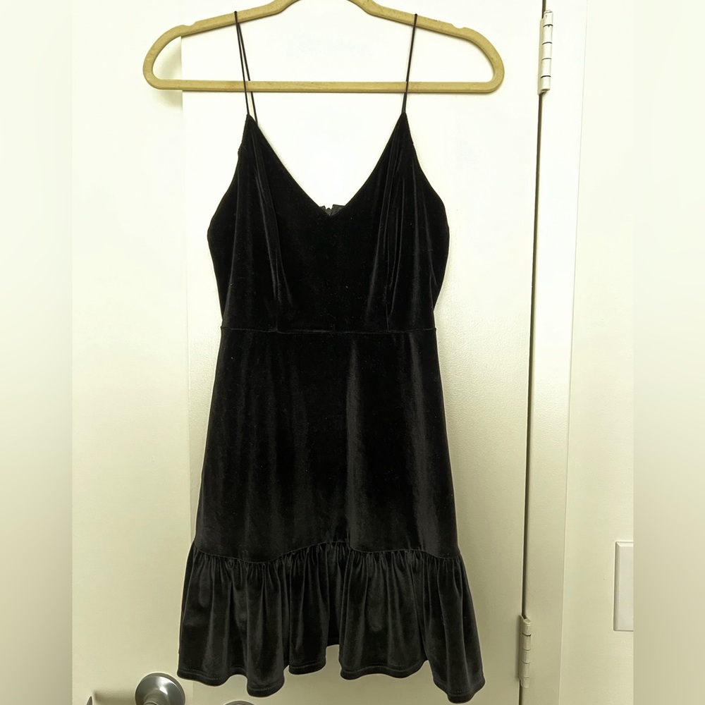 Black Velvet Dress